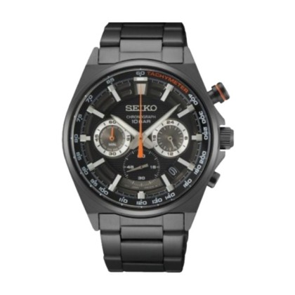SEIKO CONCEPTUAL REGULAR SSB399P1 BLACK STAINLESS STEEL ANALOG MEN WATCH